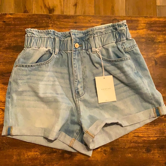 KanCan Pants - KanCan Denim High-rise Paperboy Shorts